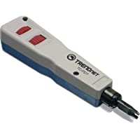 TrendNet TC-PDT - Herramienta ponchadora Punch Down con Tipo 110 y Cuchilla Krone